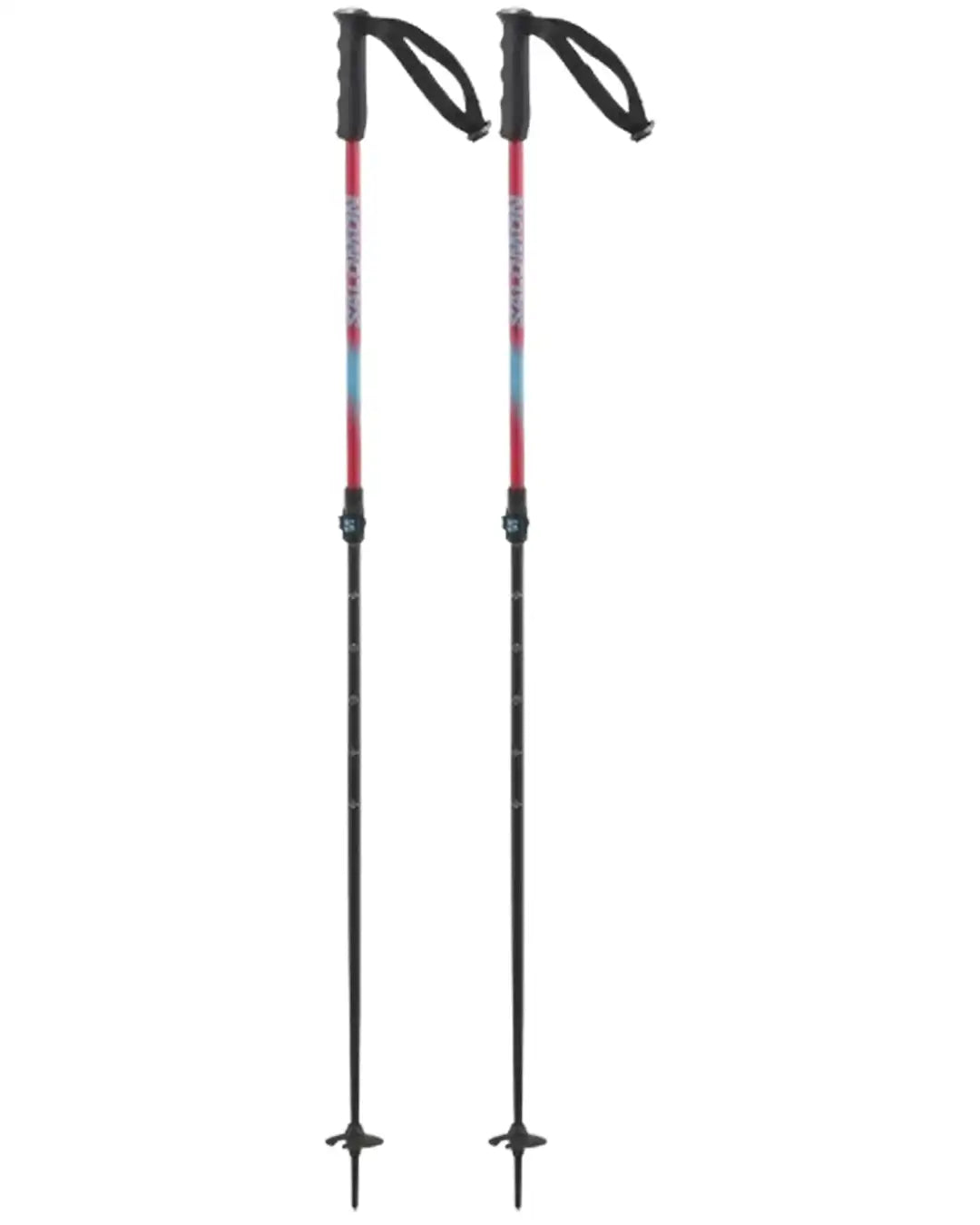 Mtn Jr Ski Poles - Red