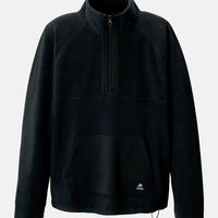 Lodge Half Zip Rec Fleece Fleece - Stealth Black