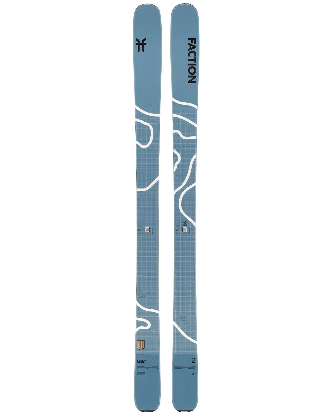 Agent 2 Skis - Blue 2026