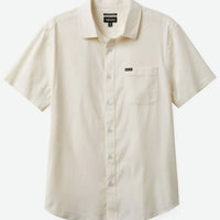 Charter Oxford S/S Shirt - Off White