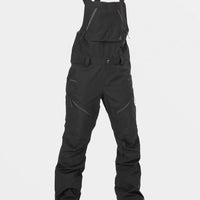 Elm Stretch Gore Bib Overall - Black