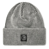 Merino Line Beanie - White