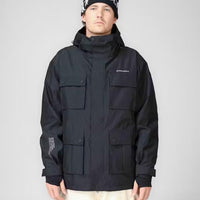 Cargo Winter Jacket - Black