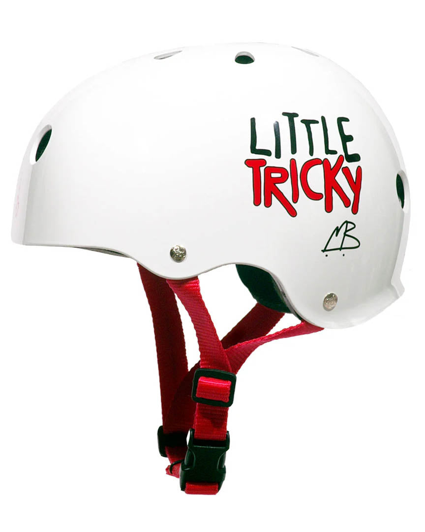 Little Tricky Dual Certified Helmet - Gloss White