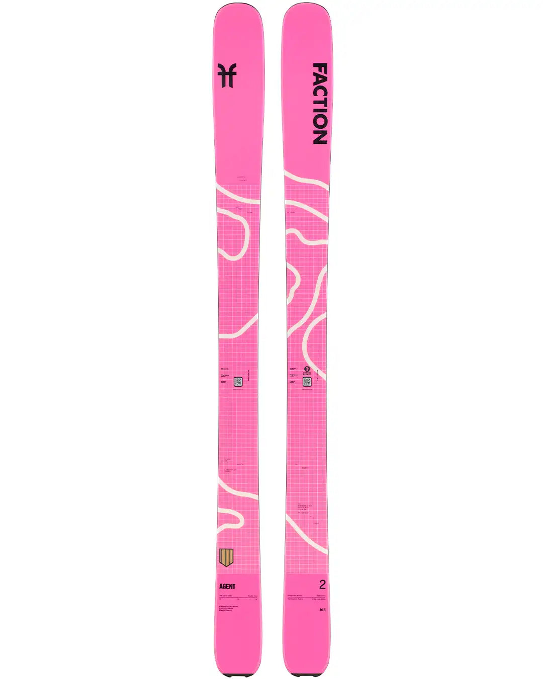 Agent 2 Skis - Pink 2026