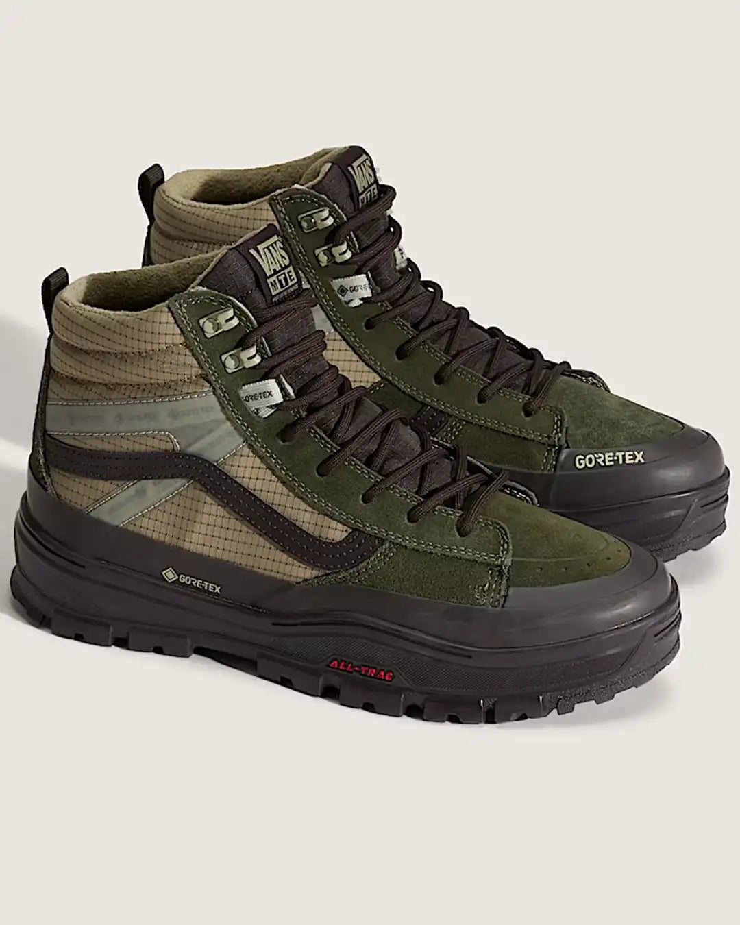 Souliers Mte Sk8-Hi Gore-Tex Insul - Green/Dark Brown