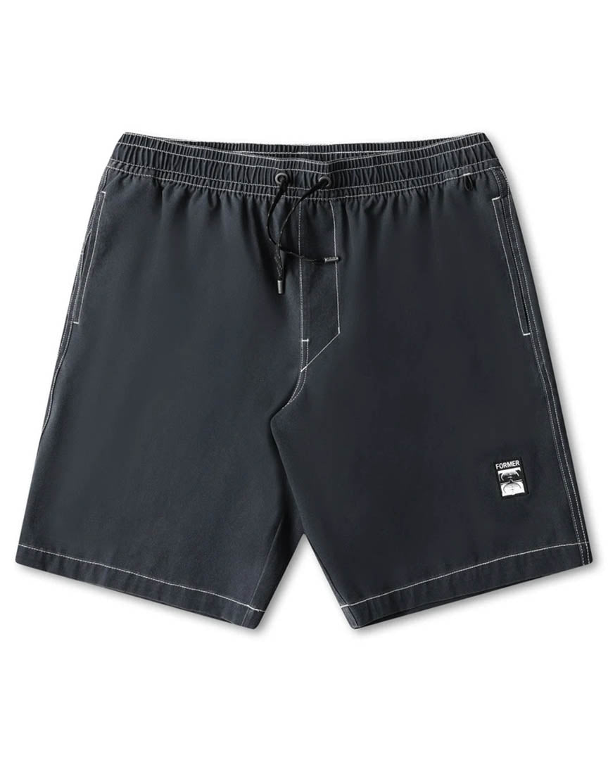 Swans Baggy 18" Swim Shorts - Black