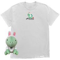 T-shirt Collectibles + Plush Toy - White