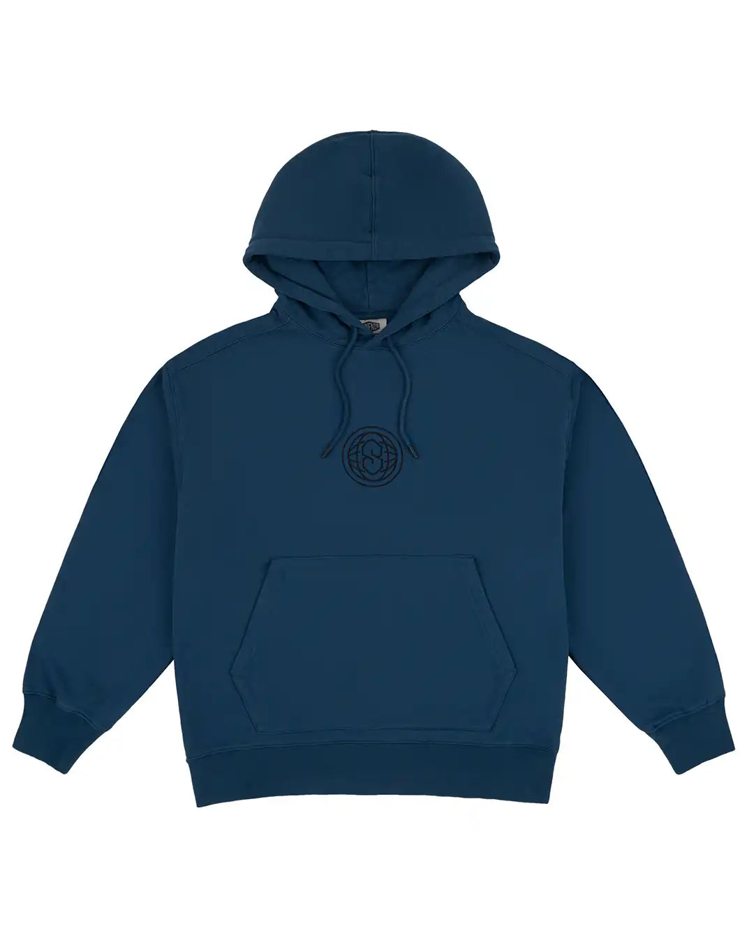 Enzyme Wash Hoodie - Vintage Blue