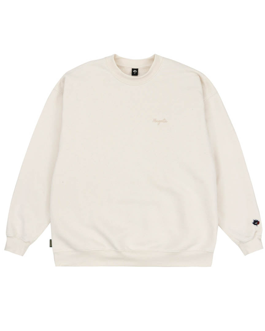 Script Crewneck Sweatshirt - Natural