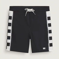 Kids New Daily Sideline Boardshorts - Black/Marshmallow