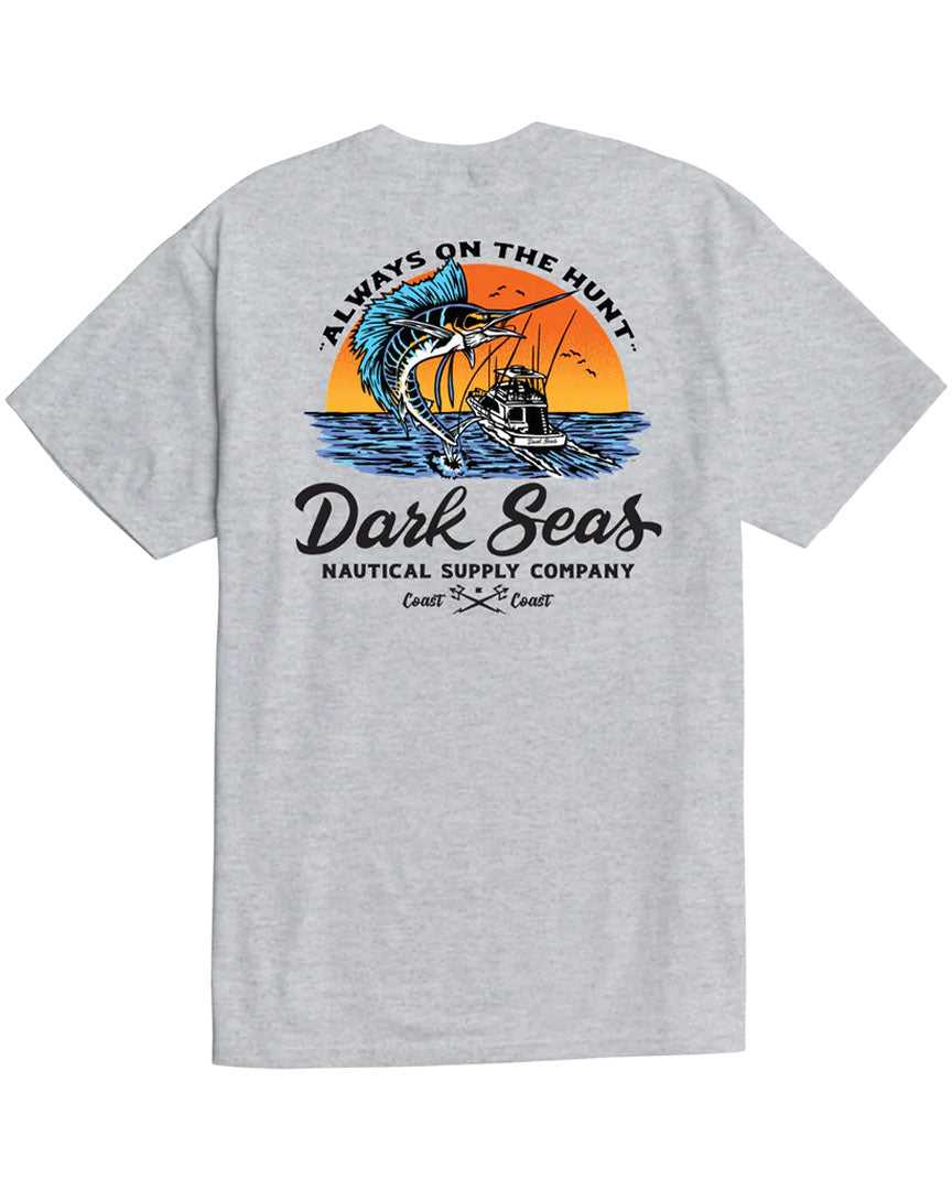 Open Ocean Pocket T-Shirt - Heather Grey