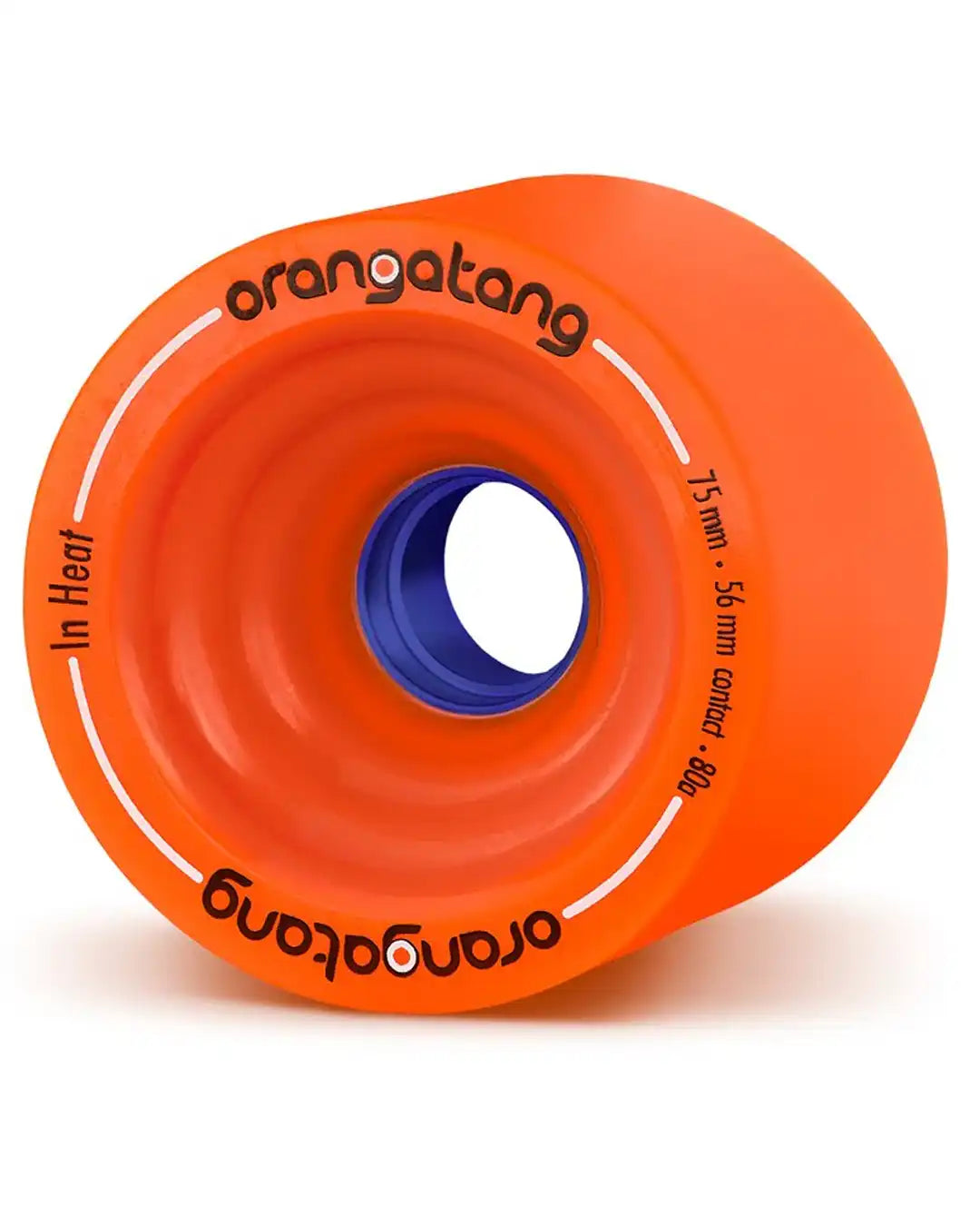 In Heat Longboard Wheels - Orange