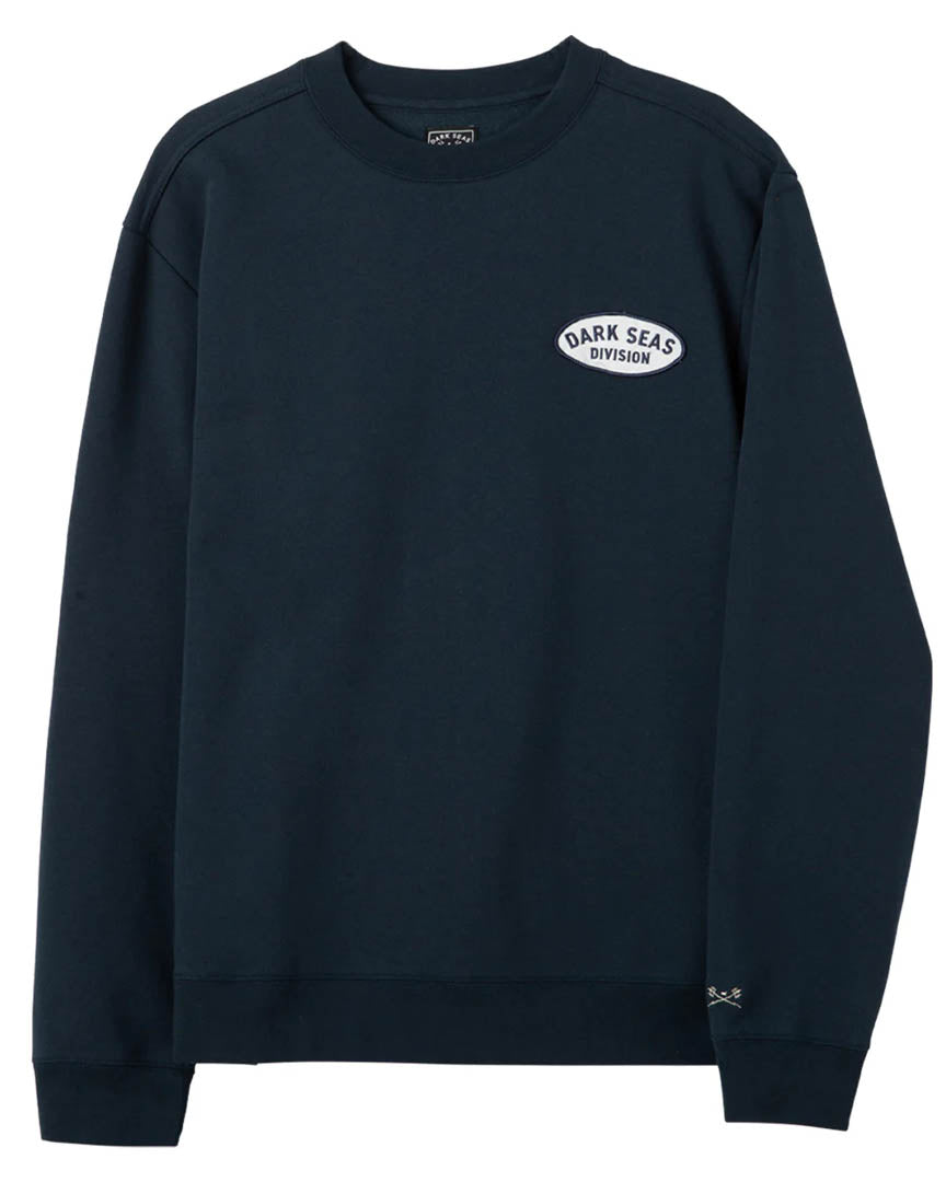 Aberdeen Heavyweight Crew Sweatshirt - Navy