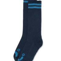 Chaussettes Happy Sad Long Rip - Dark Blue/Blue
