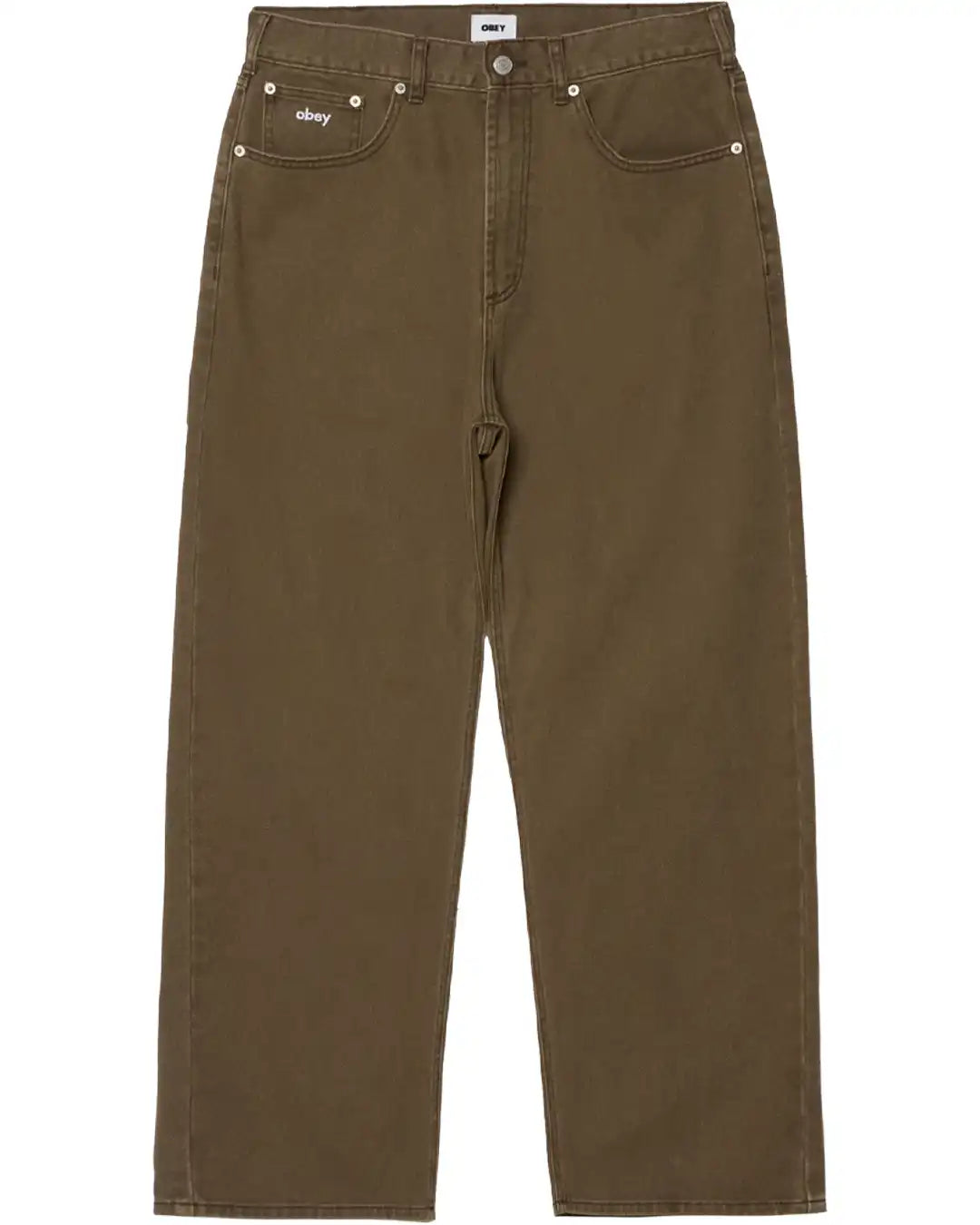 Jeans Bigwig Baggy Denim - Wren Faded Wash