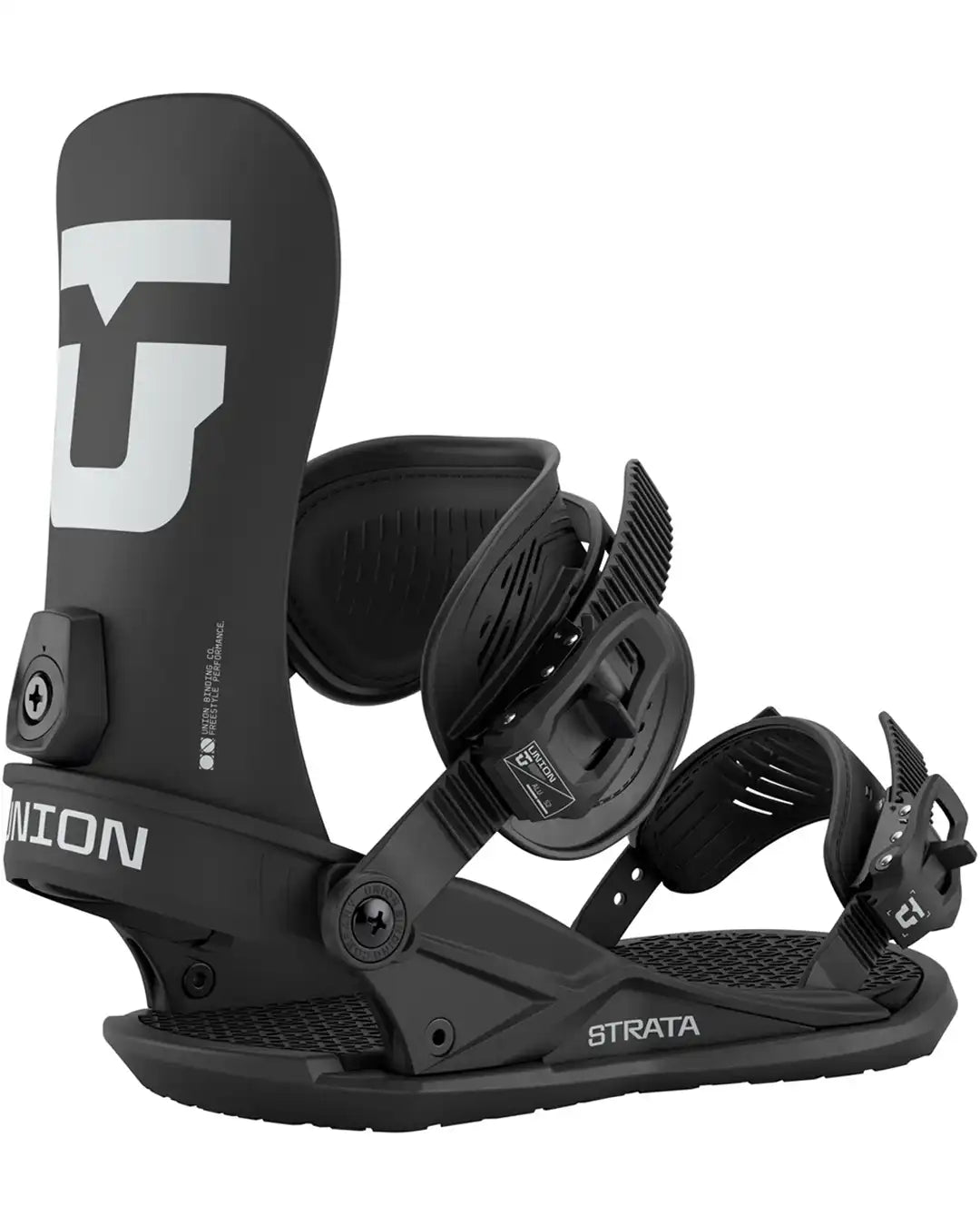 Strata Snowboard Bindings - Black 2026