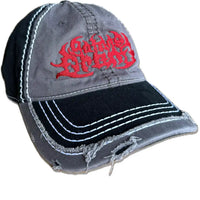 Fuck Off Premium Distrese Hat - Black