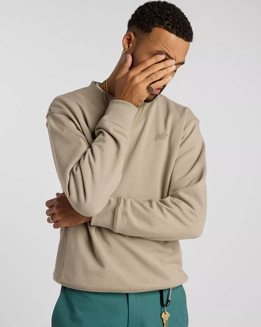 Numeric French Terry Sweatshirt - Arid Stone