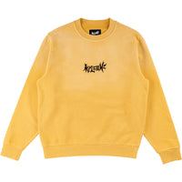 Vamp Enzyme Wash Sweatshirt - Mineral Yellow
