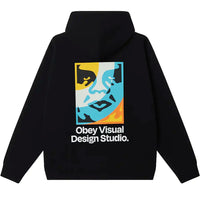 Hoodie Visual Design Studio French Terry - Black