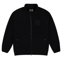 Cotton Ouaté Tech Fleece Zip Up - Black