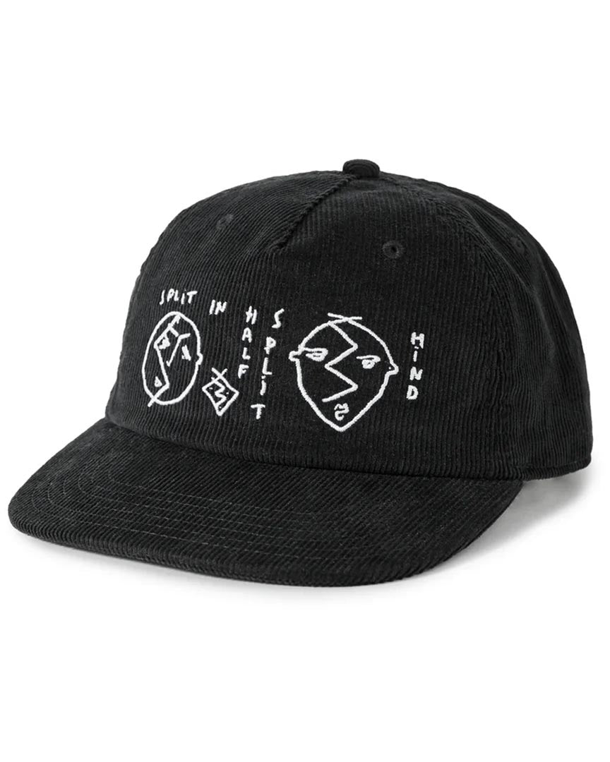 Casquette James Split In Half - Black