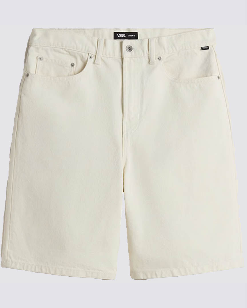 Short Check-5 Baggy Denim - Marshmallow