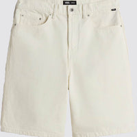 Check-5 Baggy Denim Shorts - Marshmallow