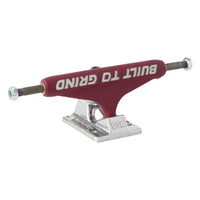 Stg11 Btg Speed Skateboard Trucks - Burgundy/Silver