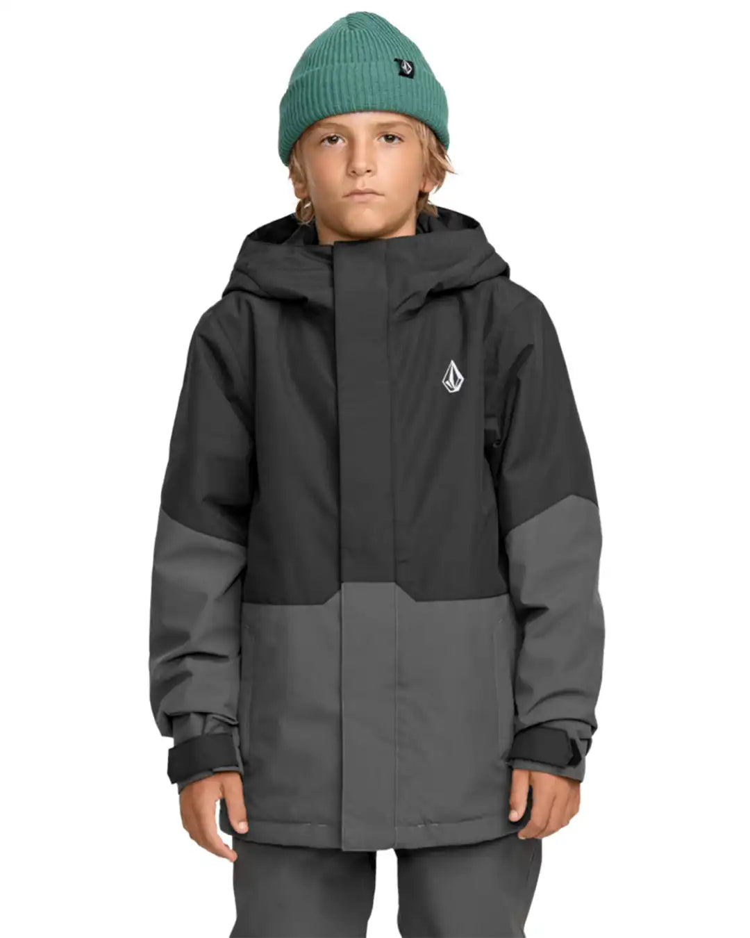 Vernon Insulated Kid's Winter Jacket - Black