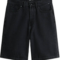 Check-5 Baggy Denim Shorts - Washed Black