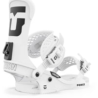 Force Classic Snowboard Bindings - White (Team) 2024