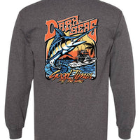 Key West Ls Long Sleeve T-Shirt - Charcoal Heather