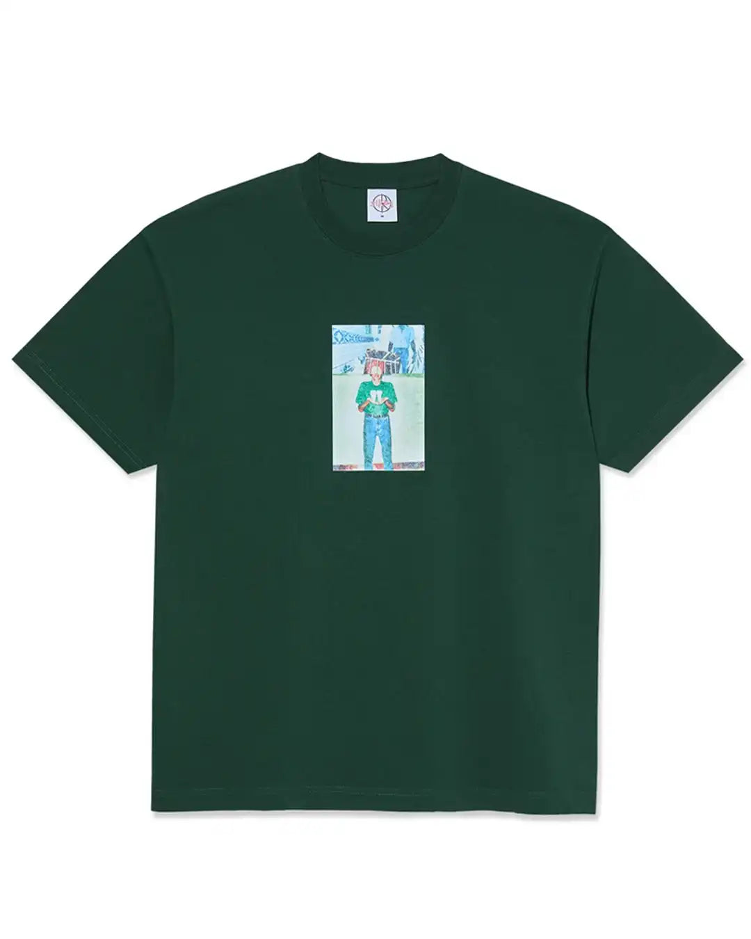T-Shirt Jeans Teeth - Dark Green