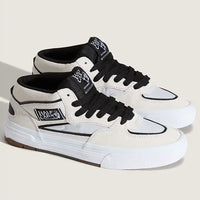 Skate Half Cab Wafflecup Shoes - White/Black