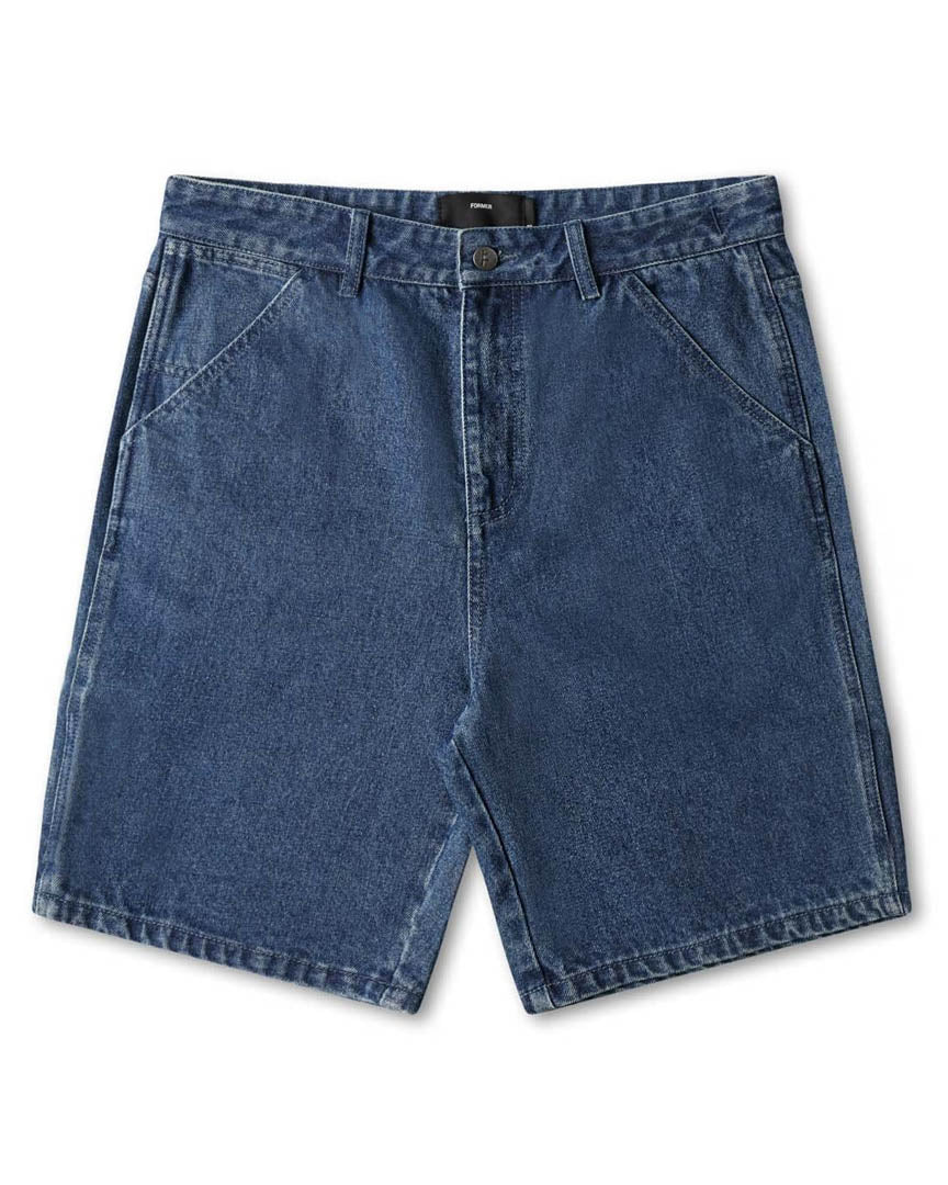Reynold 21" Denim Shorts - Dark Blue