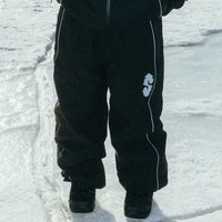 Insulated Track Snow Pants - Black