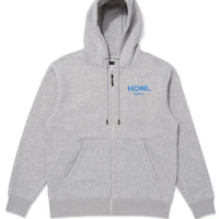Hoodie Dwr Zip Up - Heather Grey