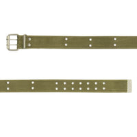 Double Prong Belt - Olive