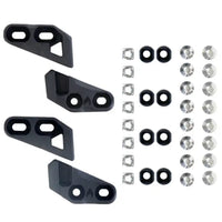 Molded Fixie Clips - Through-Mount
