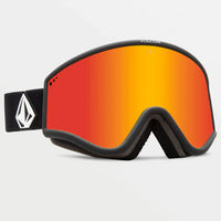 Yae Goggles - Matte Black / Red Chrome 2024