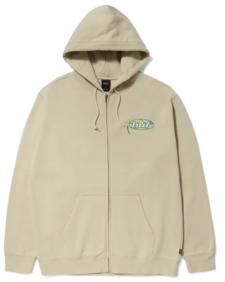 Andromeda Zip Hoodie - Stone