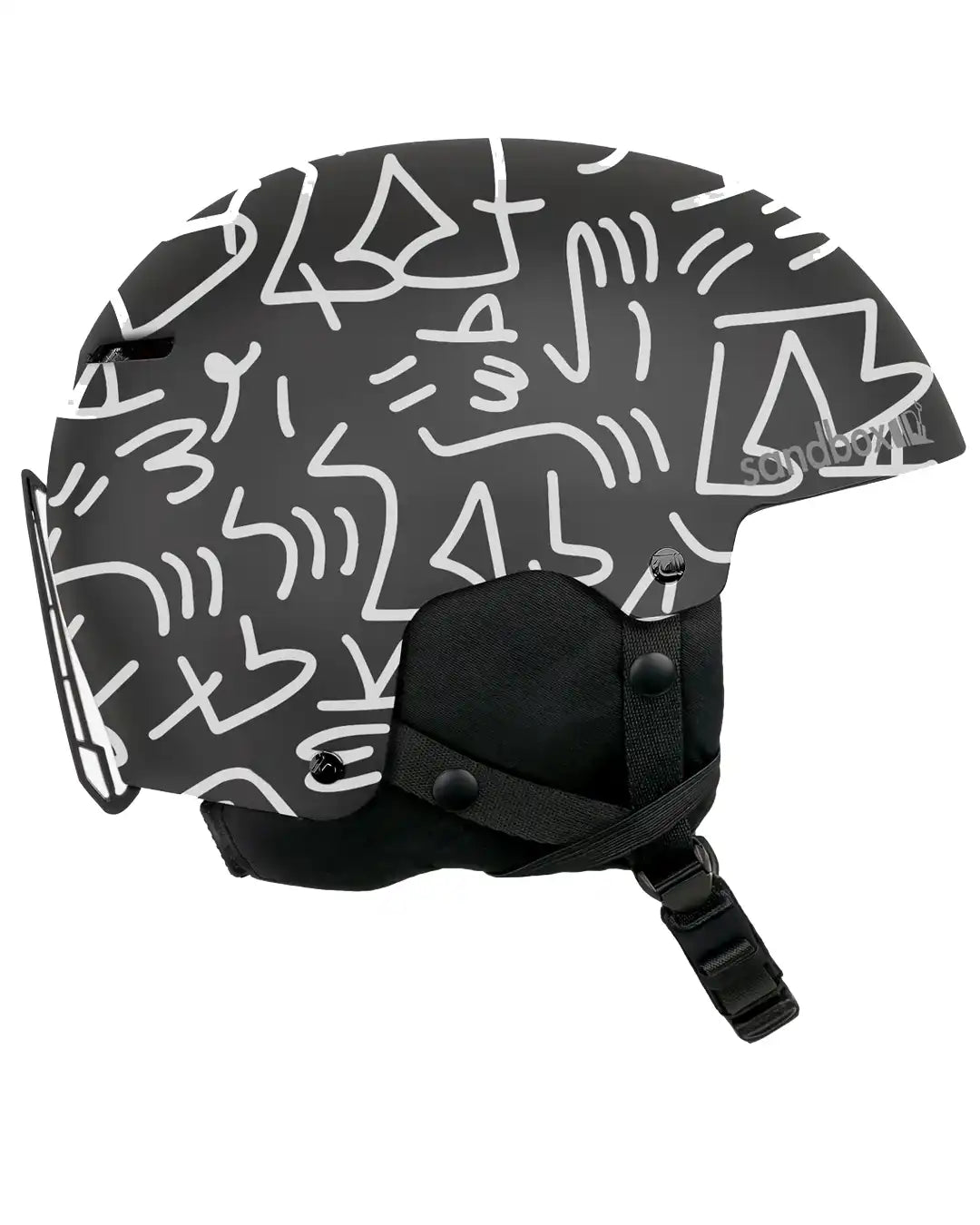 Icon Snow Lucas Beaufort Winter Helmet - Black