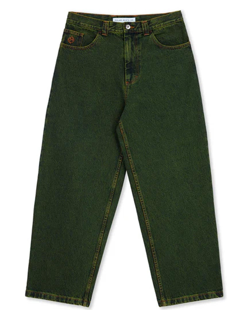 Polar Skate Co. Big Boy Jeans Chartreuse Blue