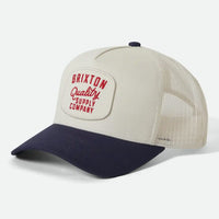 Hubal C Mp Trucker Hat - Off White/Blue