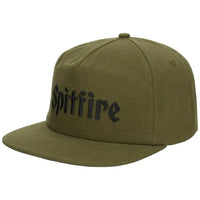 Molotov Script Hat - Olive/Black