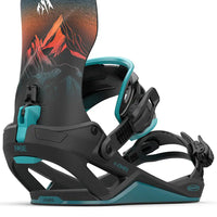 Mercury Fase Snowboard Bindings - Blue Art 2026