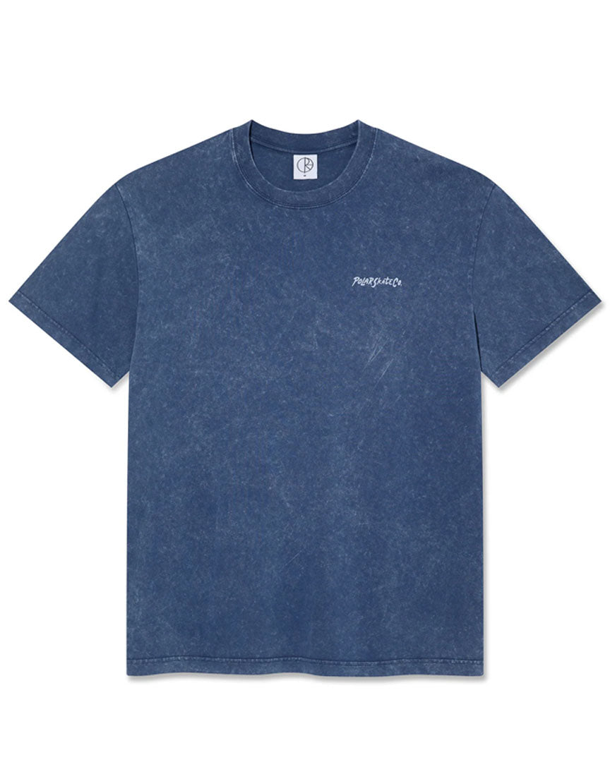 Acid Surf Logo T-Shirt - Dark Blue