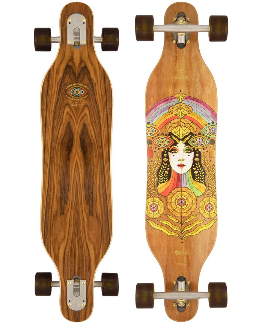 Drop Thru Solstice Axis 37 Complete Longboard